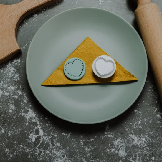 pečat srce valovito modlica