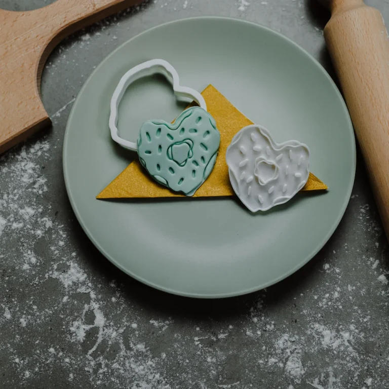 Krofna srce modla utisnuto