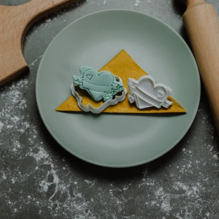 Srce s lentom modla utiskivač